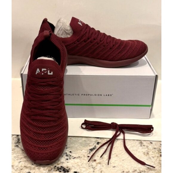 Athletic Propulsion Labs Men's Techloom Wave Oxblood Sneakers Size 11 NIB - Picture 9 of 10
